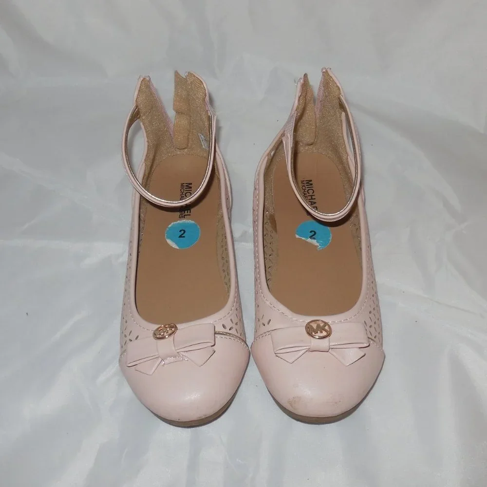 Michael Kors Flats Ankle Strap Size 2 (Litle Girls) - Picture 3 of 6